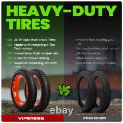 HEB VIPERESS 26x4.0 Fat Tire Puncture Resistant Ebike Tires, 26x4 Fat Bike HEB VIPERESS 26x4.0 Fat Tire Puncture Resistant Ebike Tires, 26x4 Fat Bike