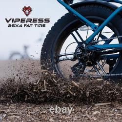 HEB VIPERESS 26x4.0 Fat Tire Puncture Resistant Ebike Tires, 26x4 Fat Bike