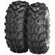 Honda Recon 250 Mud Tires Pair Of Two Swamp Lite Atv Swamplite 22-7-11 22x7-11