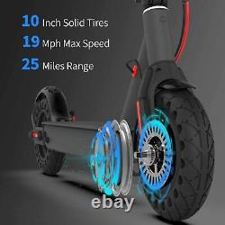 Hiboy S2 Pro Electric Scooter Adult 10 Solid Tires Long Range Folding E-SCOOTER