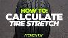 How To Calculate The Perfect Tire Stretch