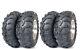 Itp Atv Tires Mud Lite 25x8-12 25x10-12 Front Rear Set Of 4 Mudlite 6 Ply