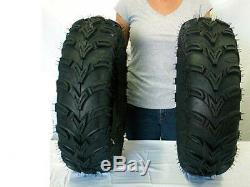 ITP Atv Tires Mud Lite 25x8-12 25x10-12 Front Rear Set of 4 Mudlite 6 Ply