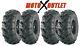 Itp Mudlite Ii Atv Tires 25x8-12 Front 25x10-12 Rear Set Of 4 Mud Lite 2 Two