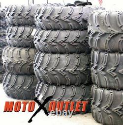 ITP Mudlite Set of 4 25 ATV UTV Tires 25x8-12 2 Front 25x11-10 Rear Mud Lite