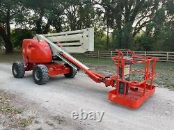 Jlg 450a Series 2 Boom Lift Z Boom 45 Ft Reach Great Tires 500 Lb Basket