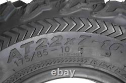 Kenda Bear Claw EX 22x7-10 F 22x11-10 R ATV 6 PLY Tires Bearclaw 4 Pack Set