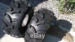 Kenda Executioner ATV Mud Tire 4 TIRE SET (FOUR TIRES) 25x8-12 & 25x10-12 6 PLY