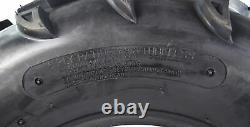 MASSFX MK 4 Set ATV Tires 25x8-12 Fronts 25x10-12 Rears 6 Ply 1/2 Tread Depth