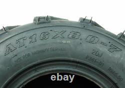 MASSFX New 4 Pack of 16x8x7 ATV /ATC Tires Tire 16x8-7 16/8-7 16x8.00-7 4qty