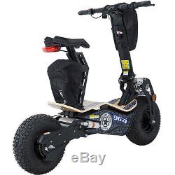 Mototec Mad Electric Scooter 1600w Motor 48v Battery BIG Knobby Tires Disk Brake