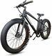 Nakto Electric Bicycle 26 Fat Tire Electric Bike 300w36v10ah Lithium Battery
