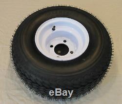 NEW Set Of 4 Tires and Wheels For Golf Cart Carts Club Car, Yamaha, EzGo, Star