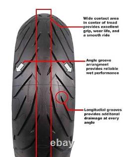 New 180/55-17 Rear Pirelli Angel ST High Speed Sport Bike Tire 180/55ZR17