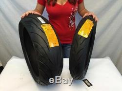New CONTINENTAL Front 120/70-17 and 1 Rear 190/50-17 Conti Motion Pair Tire Set