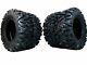 New Massfx Kt Atv Four Wheeler Front Rear Tires (4)set 2 25x10-12 And 2 25x8-12