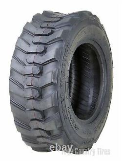 One New Super Guider HD 10-16.5 /12 Ply SKS-1 Skid Steer Tire withRim Guard