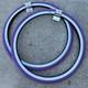 Pair Of Cult Bmx Vans 29 Bicycle Tires Purple With White Sidewalls