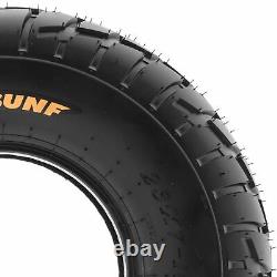 Pair of 2, 19x7-8 19x7x8 Quad ATV All Terrain AT 6 Ply Tires A021 by SunF