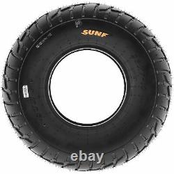 Pair of 2, 19x7-8 19x7x8 Quad ATV All Terrain AT 6 Ply Tires A021 by SunF