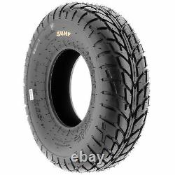 Pair of 2, 19x7-8 19x7x8 Quad ATV All Terrain AT 6 Ply Tires A021 by SunF