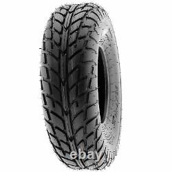 Pair of 2, 19x7-8 19x7x8 Quad ATV All Terrain AT 6 Ply Tires A021 by SunF