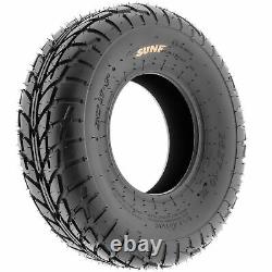 Pair of 2, 19x7-8 19x7x8 Quad ATV All Terrain AT 6 Ply Tires A021 by SunF