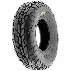 Pair of 2, 19x7-8 19x7x8 Quad ATV All Terrain AT 6 Ply Tires A021 by SunF