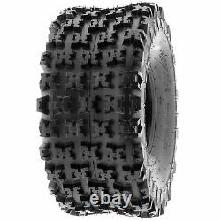 Pair of 2, 20x11-8 20x11x8 Quad ATV All Terrain AT 6 Ply Tires A027 by SunF
