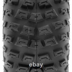 Pair of 2, 22x10-8 22x10x8 Quad ATV All Terrain AT 6 Ply Tires A030 by SunF