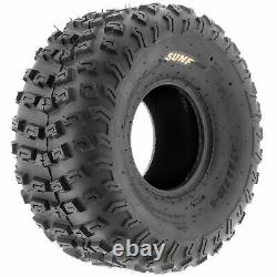 Pair of 2, 22x10-8 22x10x8 Quad ATV All Terrain AT 6 Ply Tires A030 by SunF