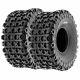 Pair Of 2, 22x10-9 22x10x9 Quad Atv All Terrain At 6 Ply Tires A027 By Sunf
