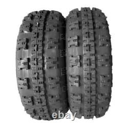 Pair of Front left and right Tire 4ply 21X7-10 ATV Tires 21 7 10 21x7x10