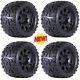 Powerhobby Raptor Xl Belted Tires / Viper Wheels (4) Traxxas X-maxx 6s / 8s 24mm