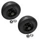 Proven Part Set Of No-flat Solid Rubber Tire And Rim For Stinger Quad 3000 3600