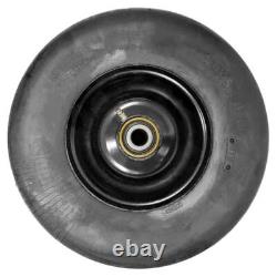 Proven Part Set Of No-Flat Solid Rubber Tire and Rim For Stinger Quad 3000 3600