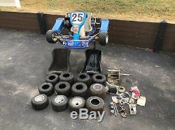 Racing Go Kart Top cart chassis Comer K125 125cc engine with extras Tires Seats