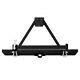 Rear Bumper With Tire Carrier D-ring For 87-96 Yj / 97-06 Tj Jeep Wrangler
