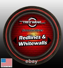Redline tires Permanent DIY rubber kit Set of 4