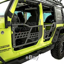 Rock Crawler Off Road Front+Rear Tubular 4 Door Set for 07-18 Jeep JK Wrangler