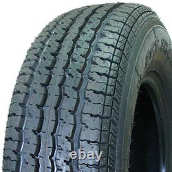 ST225/75R15 / 10 Ply Hi Run JK42 Trailer Trailer Tires Set of 2