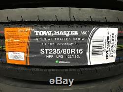 ST235/80R16 Tow-Master ASC All Steel Trailer Tire 2358016 14 ply LRG