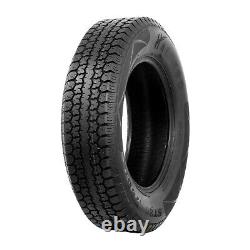 Set 2 205 75 15 Trailer Tires 6Ply Heavy Duty ST205/75D15 205/75/15 Replace Tire