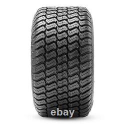 Set 2 20x10-8 Lawn Mower Tires 20x10x8 4PR Heavy Duty Tubeless Replacement Tyres