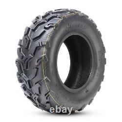 Set 2 ATV Tires 25x8-12 6Ply 25x8x12 UTV Tire All Terrain Heavy Duty Mud Tyres