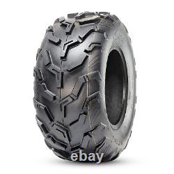 Set 4 25x8-12 25x10-12 ATV UTV Tires 25x8x12 25x10x12 6Ply Mud All Terrain Tyres