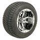 Set Of 4 Gtw 10 Storm Trooper Golf Cart Wheels On Low Profile Tires Combo