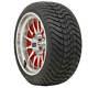 Set Of 4 Golf Cart 10 Machined/red Wheels On Low Profile Tires No Lift Required