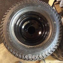 Set Of 4 RIMS &TIRES for golf Cart Brand new Ready Mount on 2 Inch Lifted EZGO
