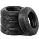 Set Of 4 St205/75d14 Trailer Tires 6ply Heavy Duty 205 75 14 Replacement Tyres